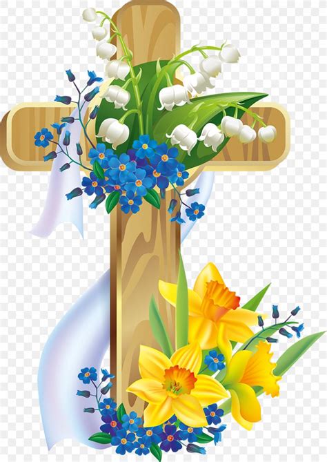 easter cross clipart free